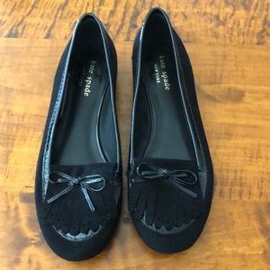Kate Spade black loafers 8M